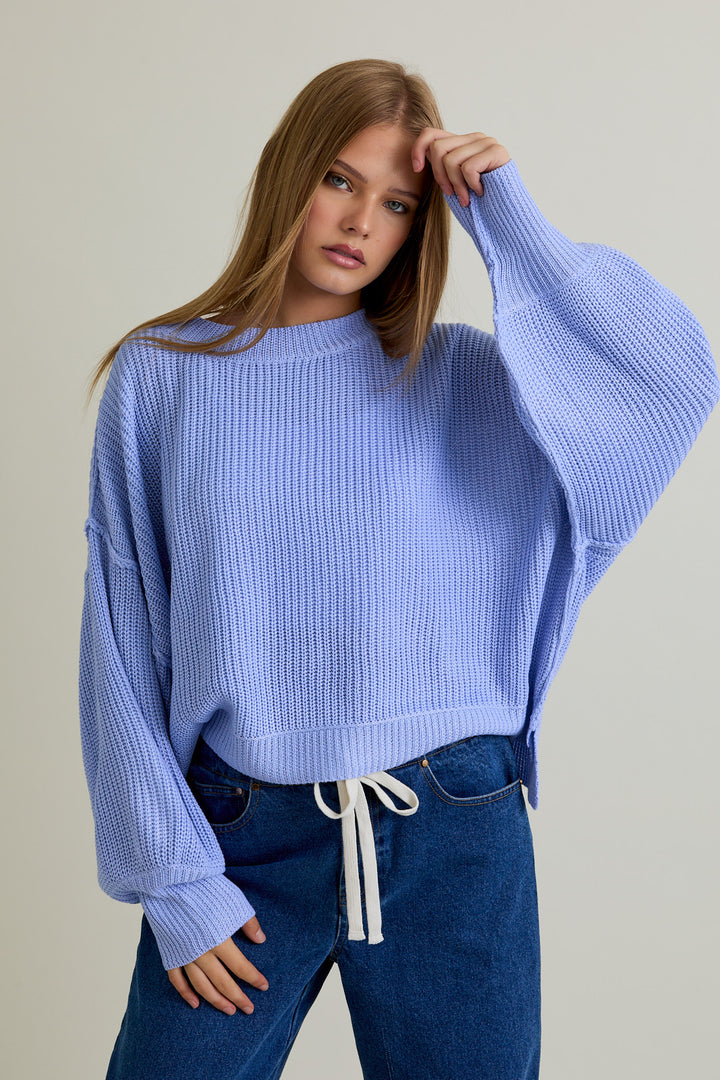 Mockneck Pullover Sweater – Starr Boutique
