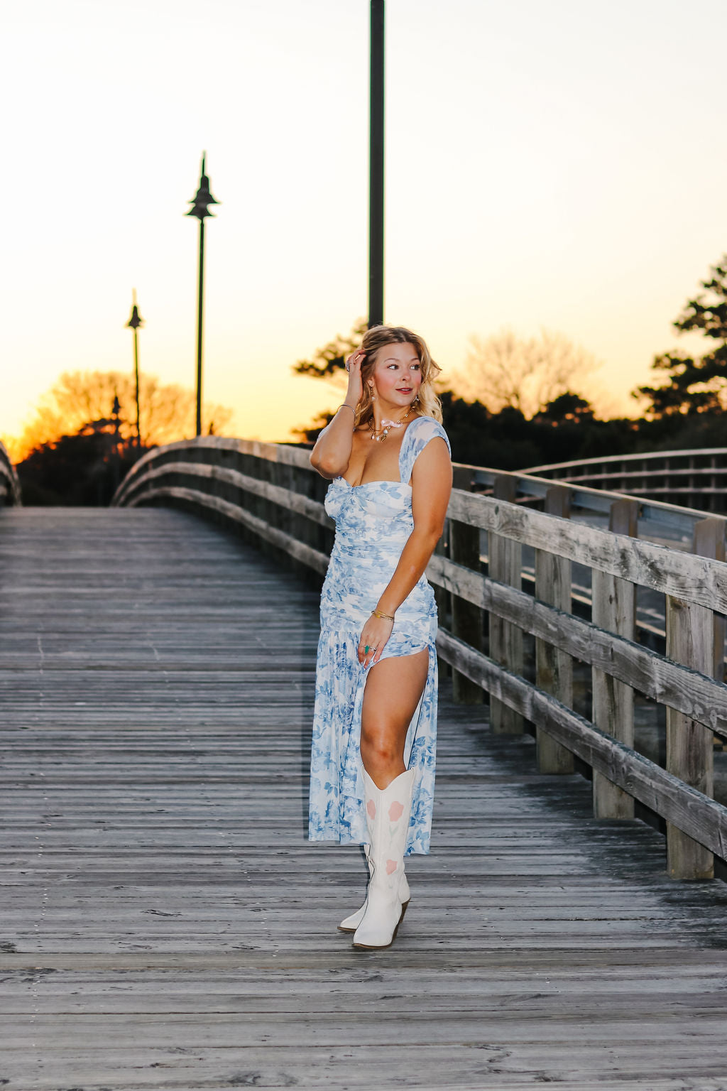 knee length dresses for ladies in My Arms Ruched Mesh Maxi Dress in White
