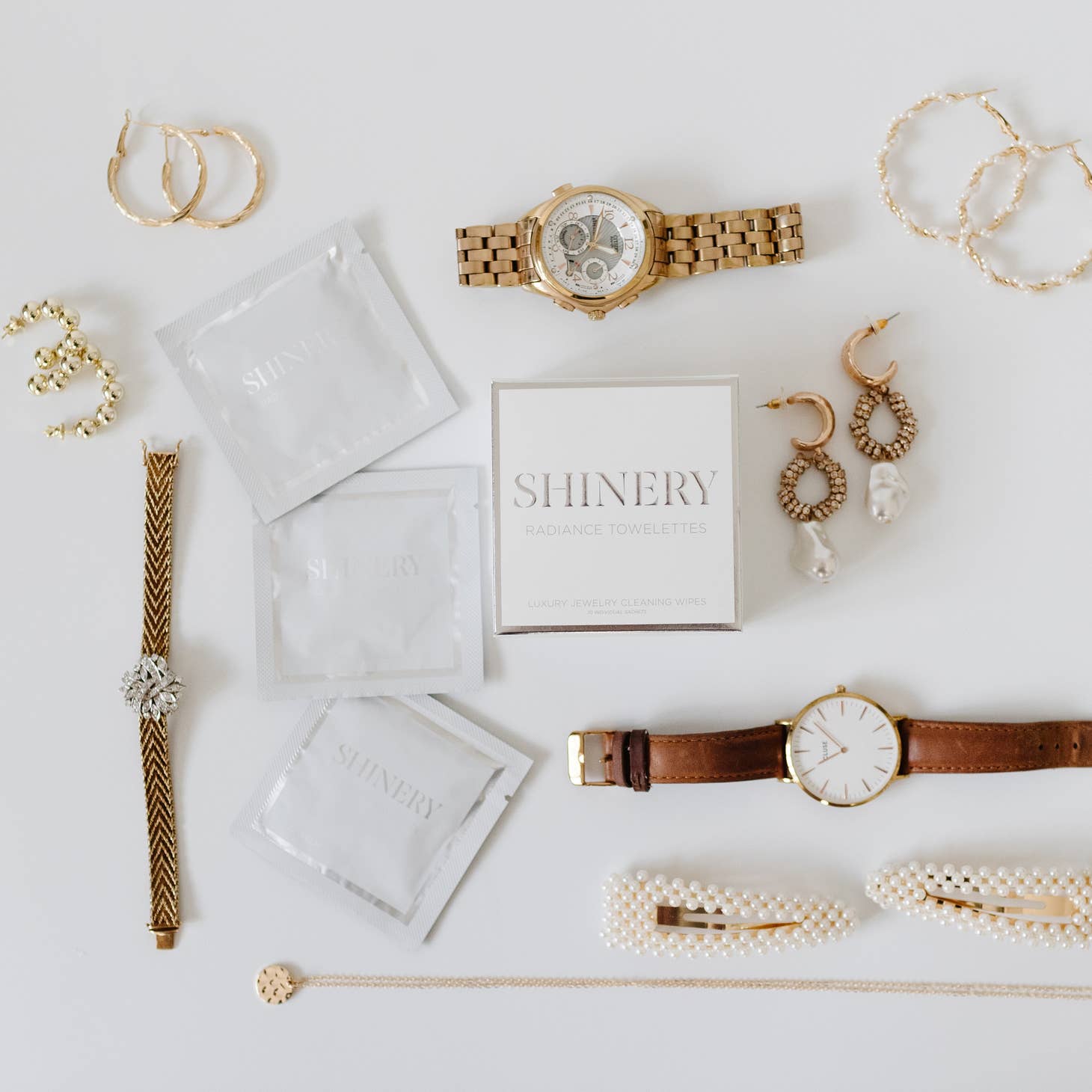 Shinery Radiance Towelettes Luxury Jewelry Wipes – Starr Boutique