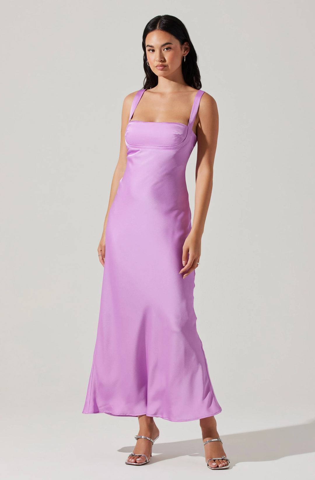 Stacie Satin Maxi Dress – Starr Boutique