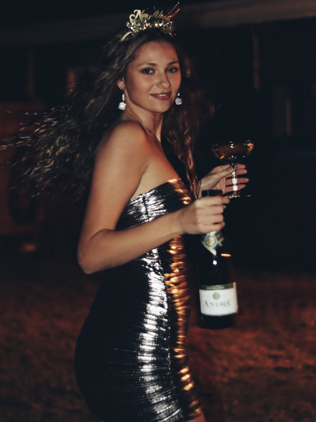 Golda Foil Mini Dress Starr Boutique Golda Foil Mini Dress Starr Boutique