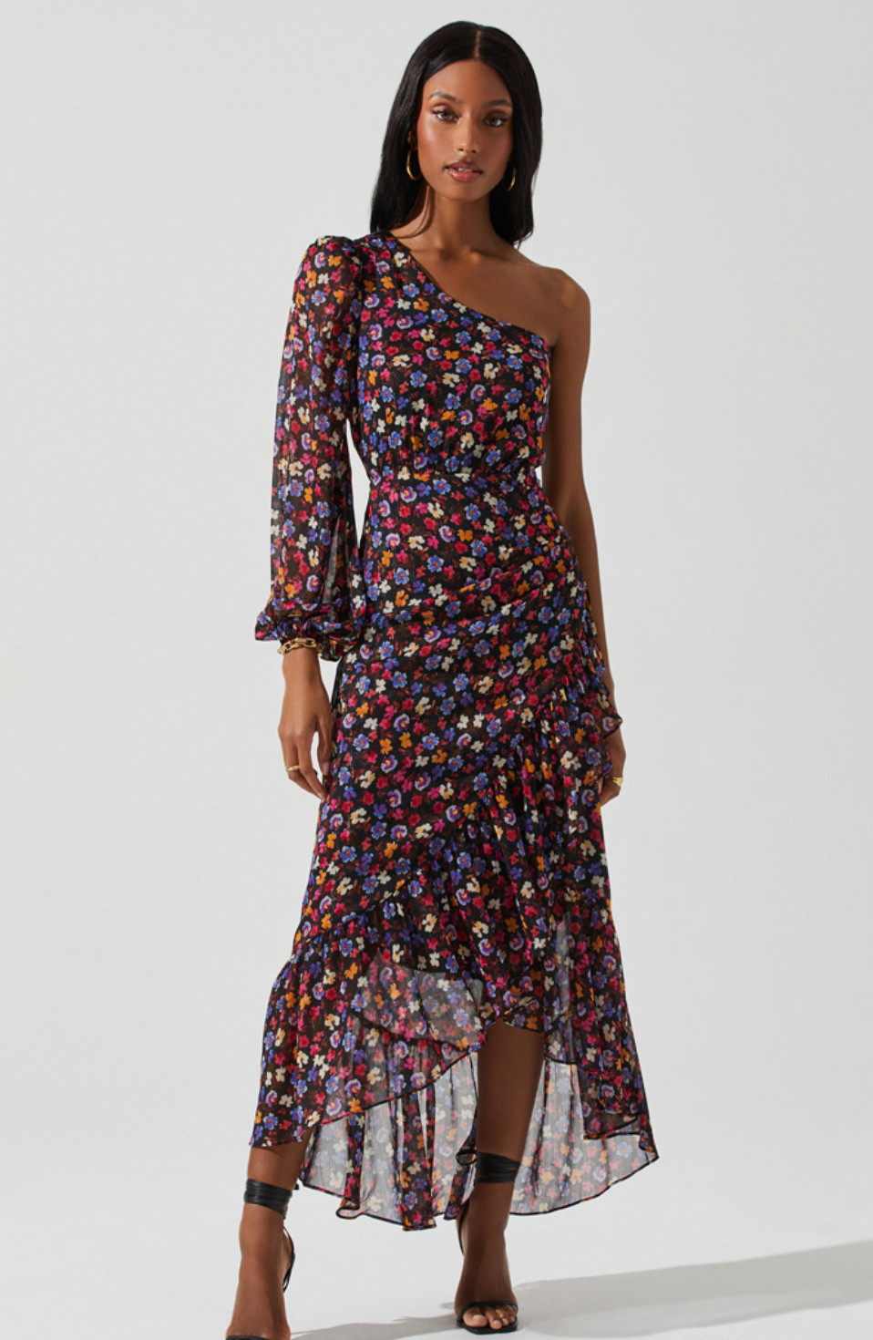 Calista Printed Midi Dress – Starr Boutique